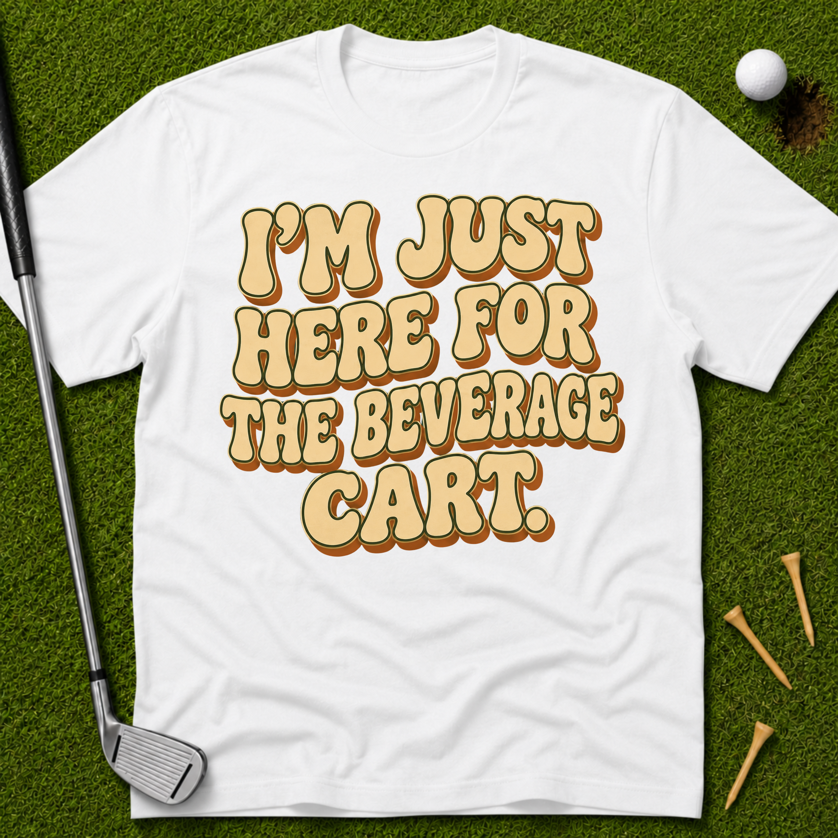 I'm Just Here For The Beverage Cart T-Shirt