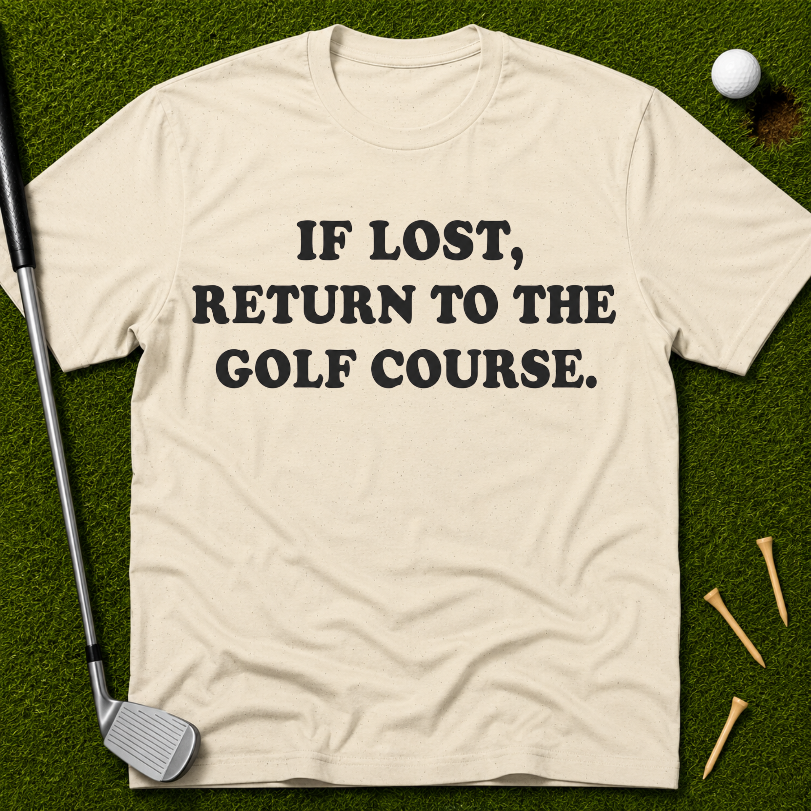 If Lost, Return To The Golf Course T-Shirt