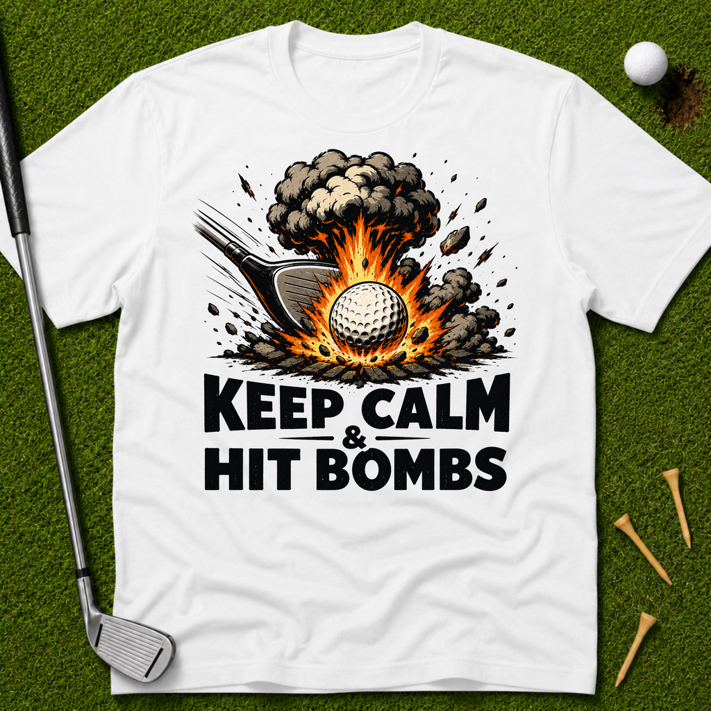 Keep Calm & Hit Bombs T-Shirt