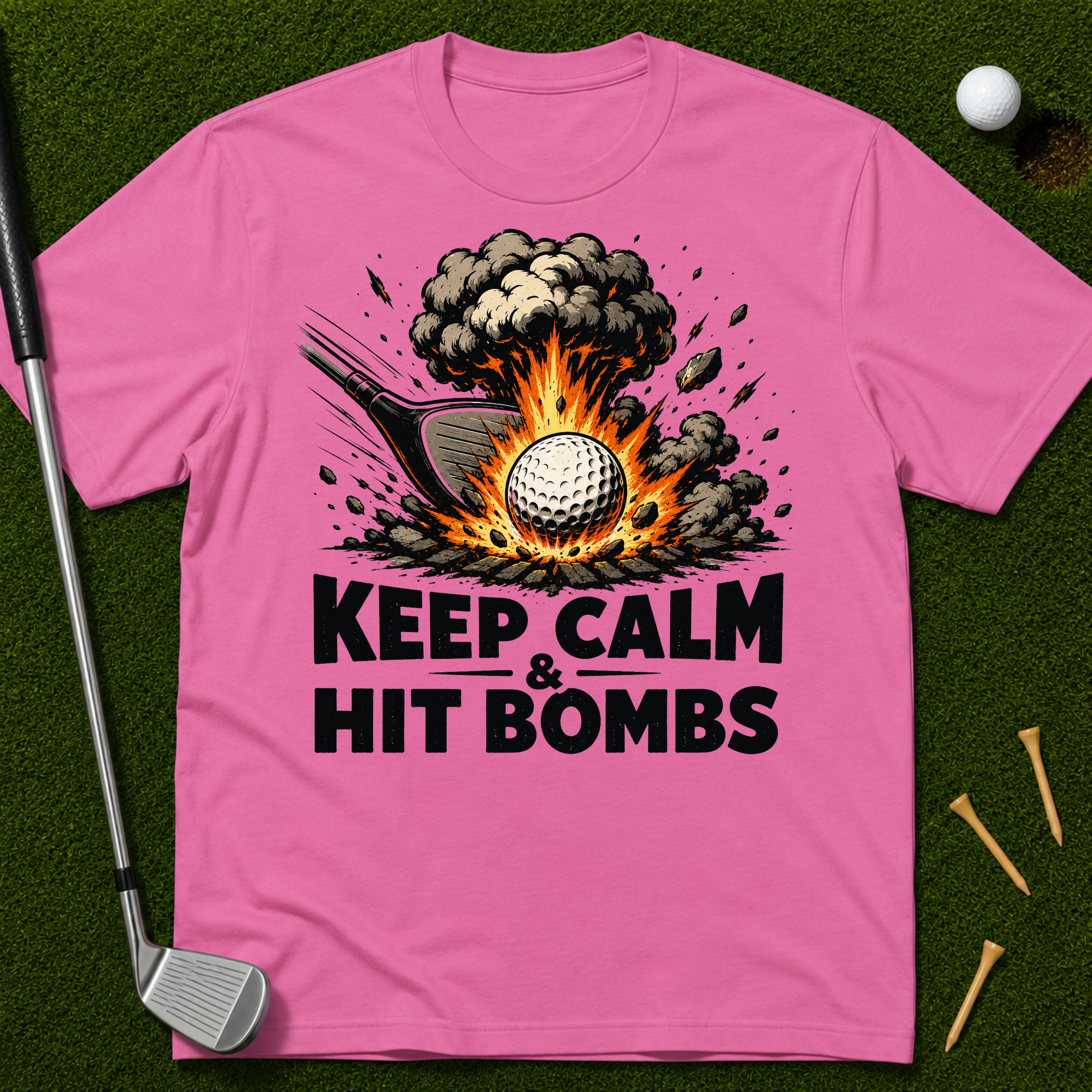 Keep Calm & Hit Bombs T-Shirt