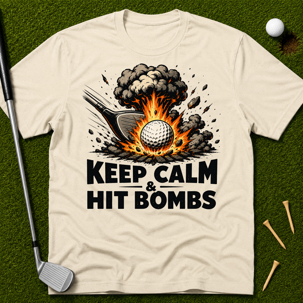 Keep Calm & Hit Bombs T-Shirt