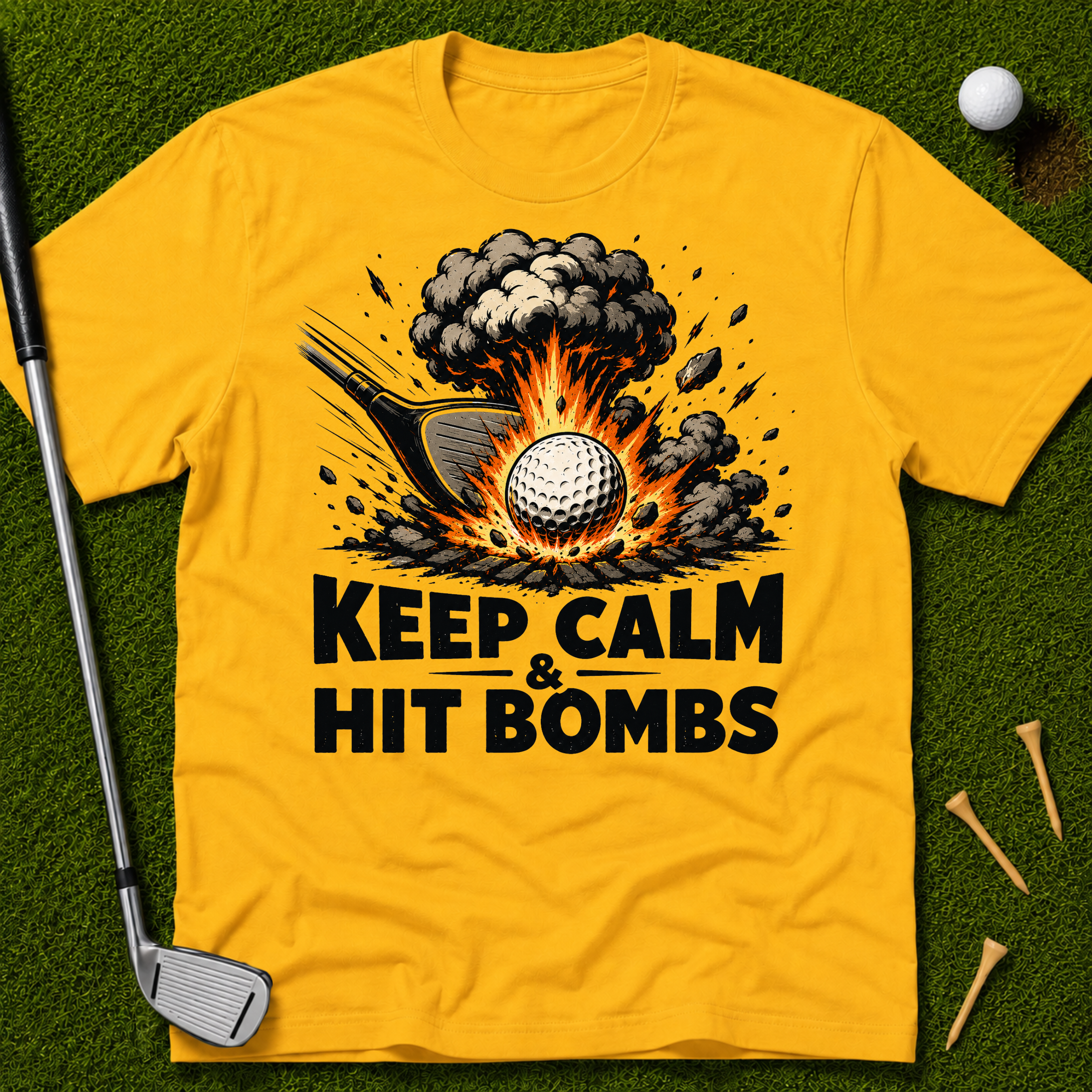 Keep Calm & Hit Bombs T-Shirt