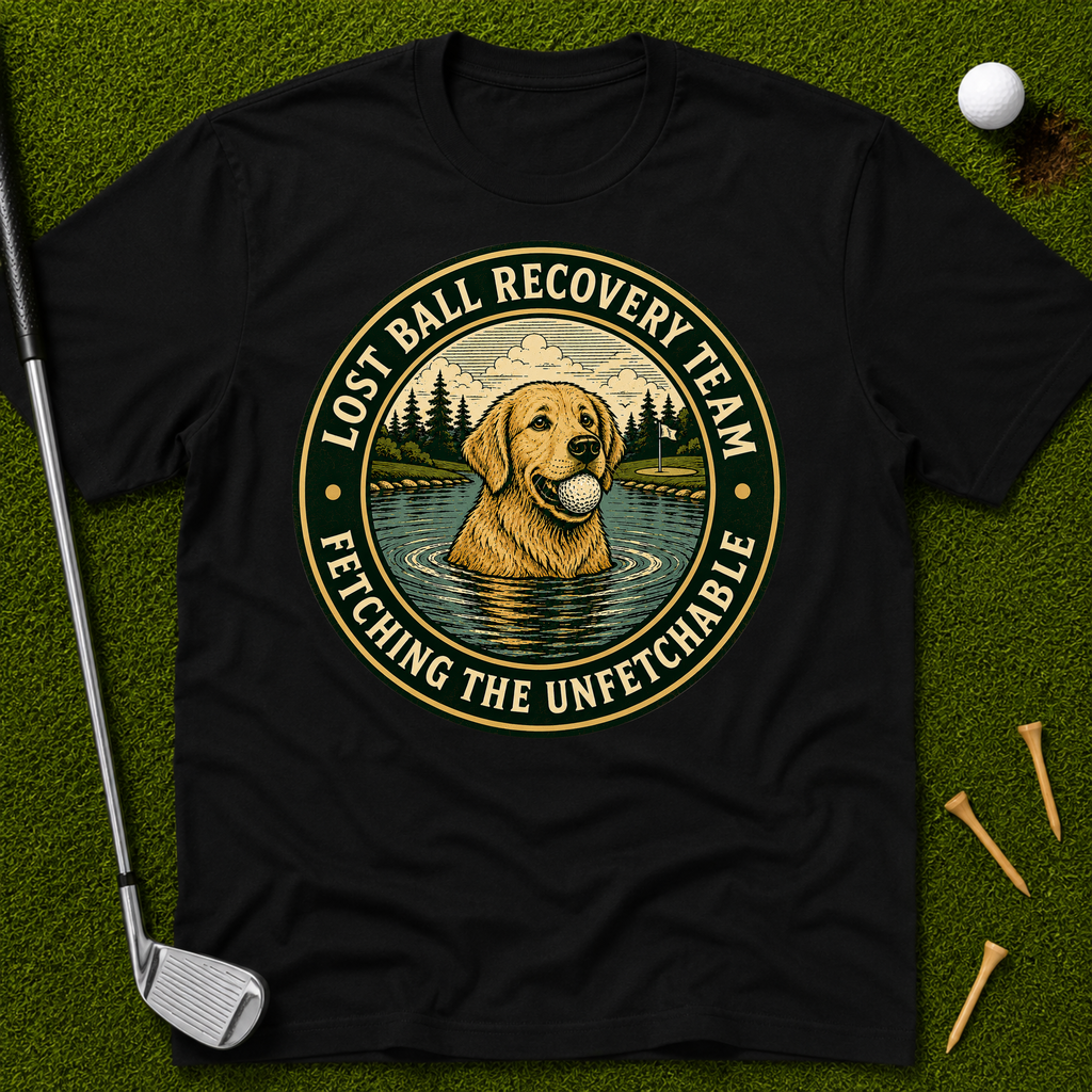 Lost Ball Recovery Team Fetching The Unfetchable T-Shirt