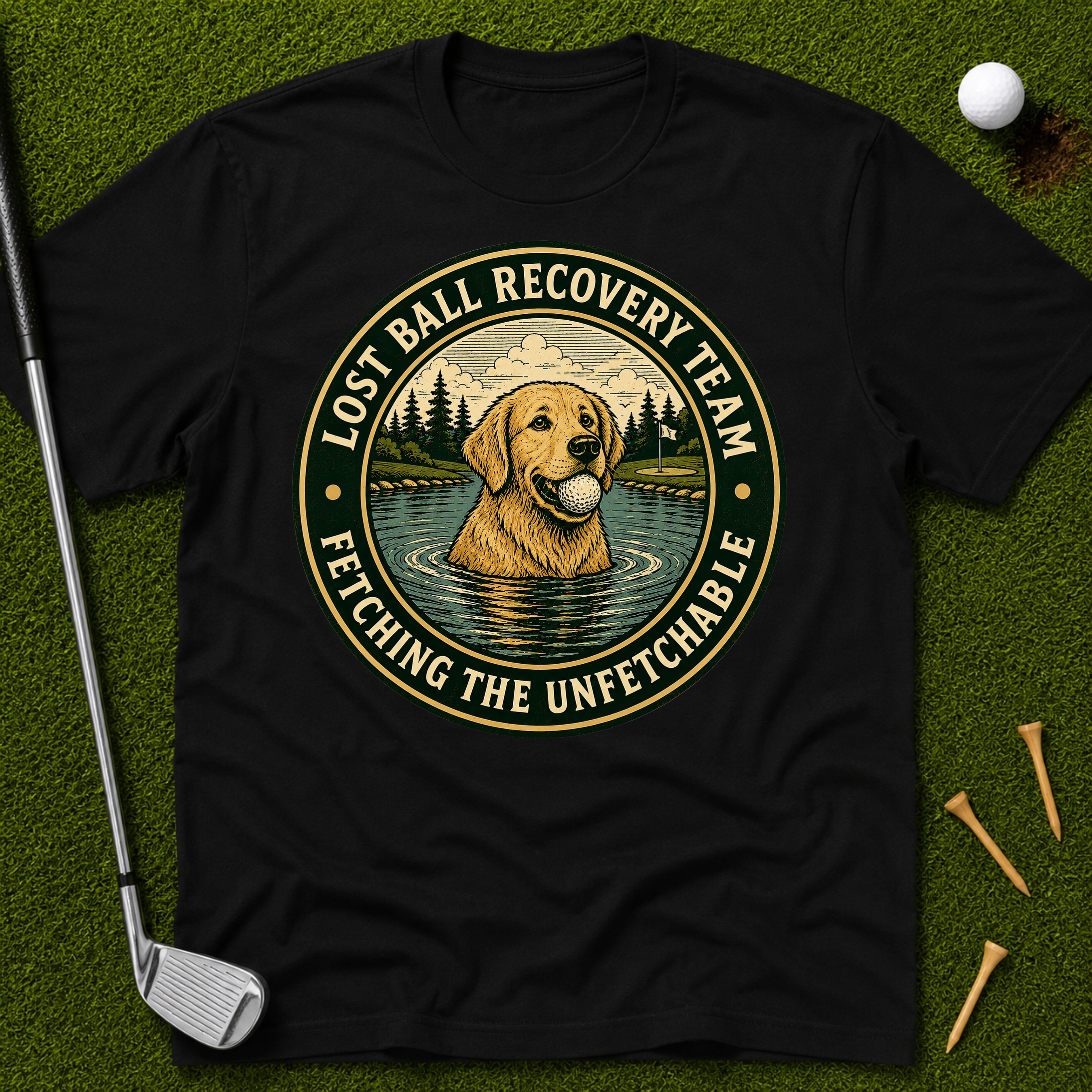 Lost Ball Recovery Team Fetching The Unfetchable T-Shirt