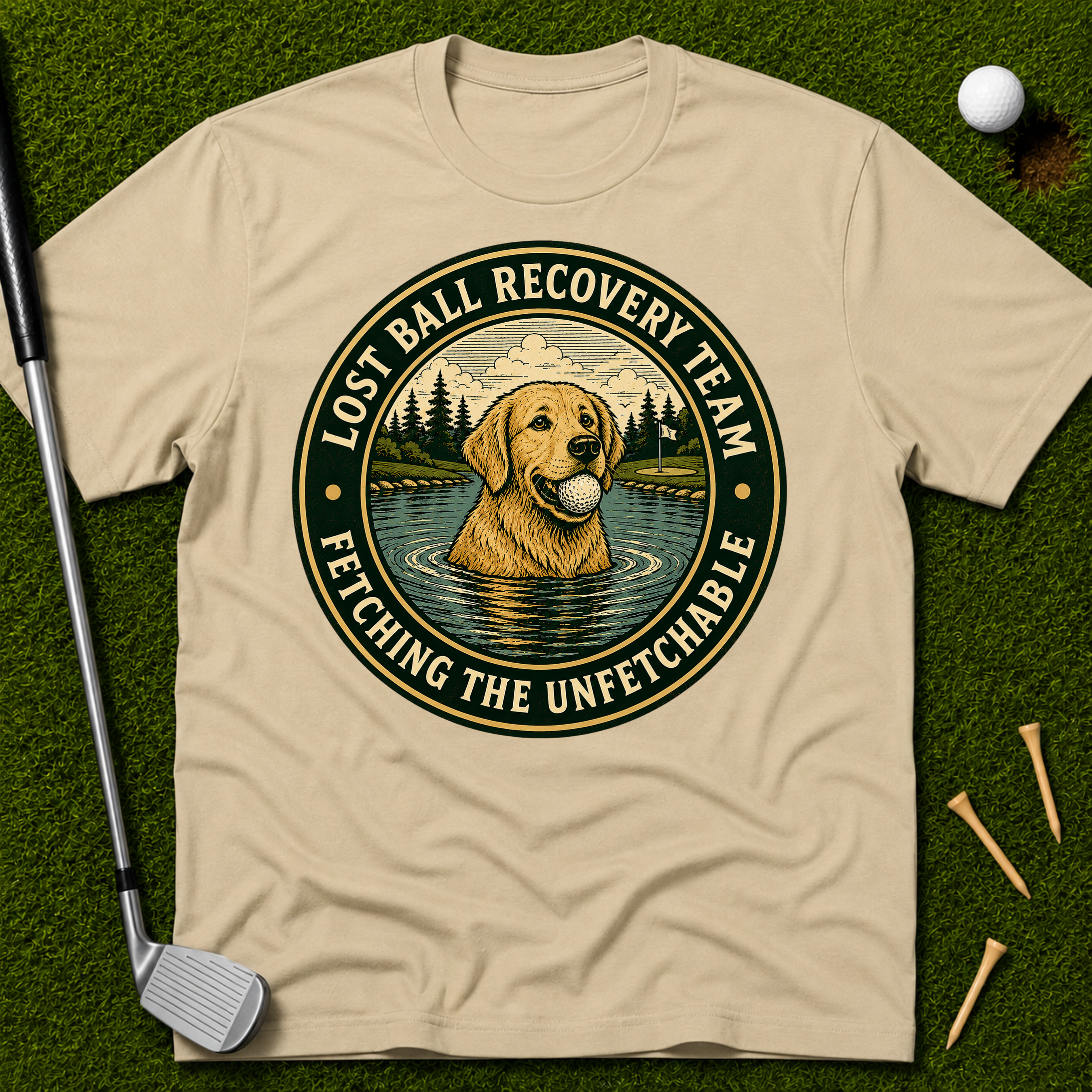 Lost Ball Recovery Team Fetching The Unfetchable T-Shirt