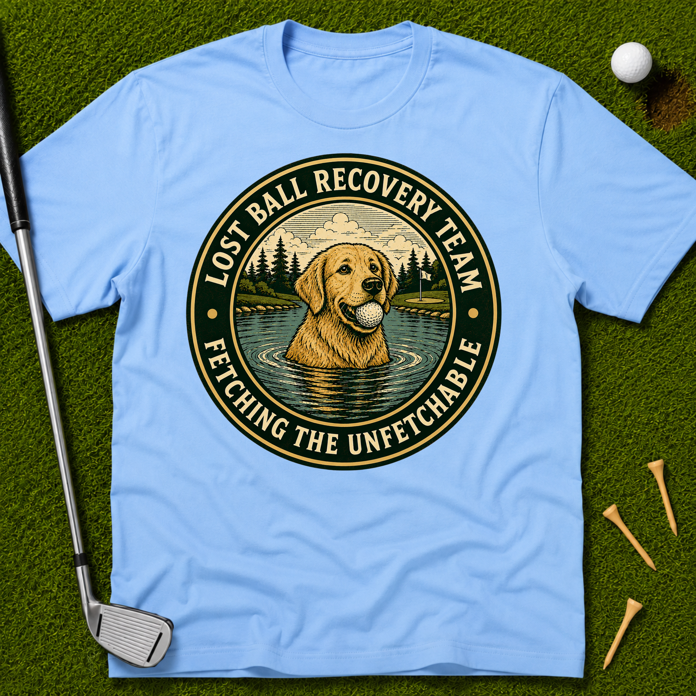 Lost Ball Recovery Team Fetching The Unfetchable T-Shirt