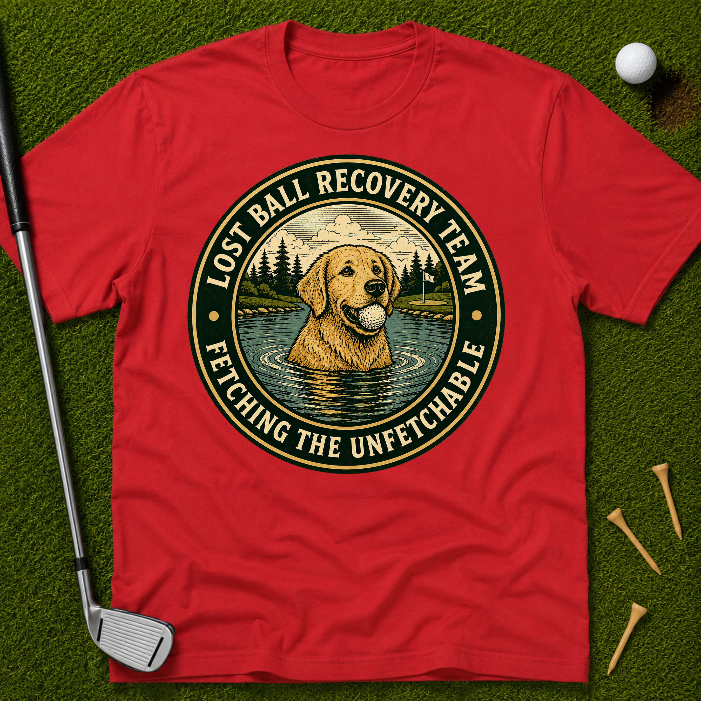 Lost Ball Recovery Team Fetching The Unfetchable T-Shirt