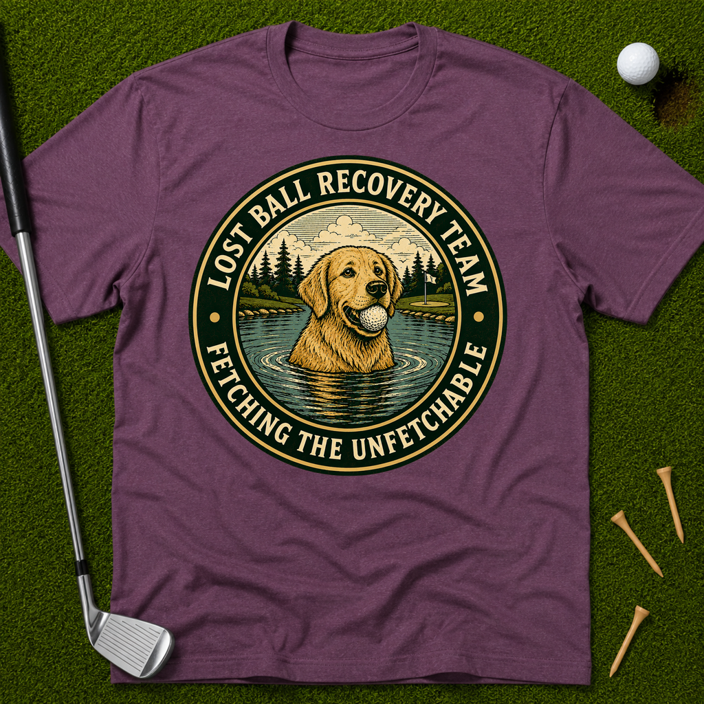 Lost Ball Recovery Team Fetching The Unfetchable T-Shirt