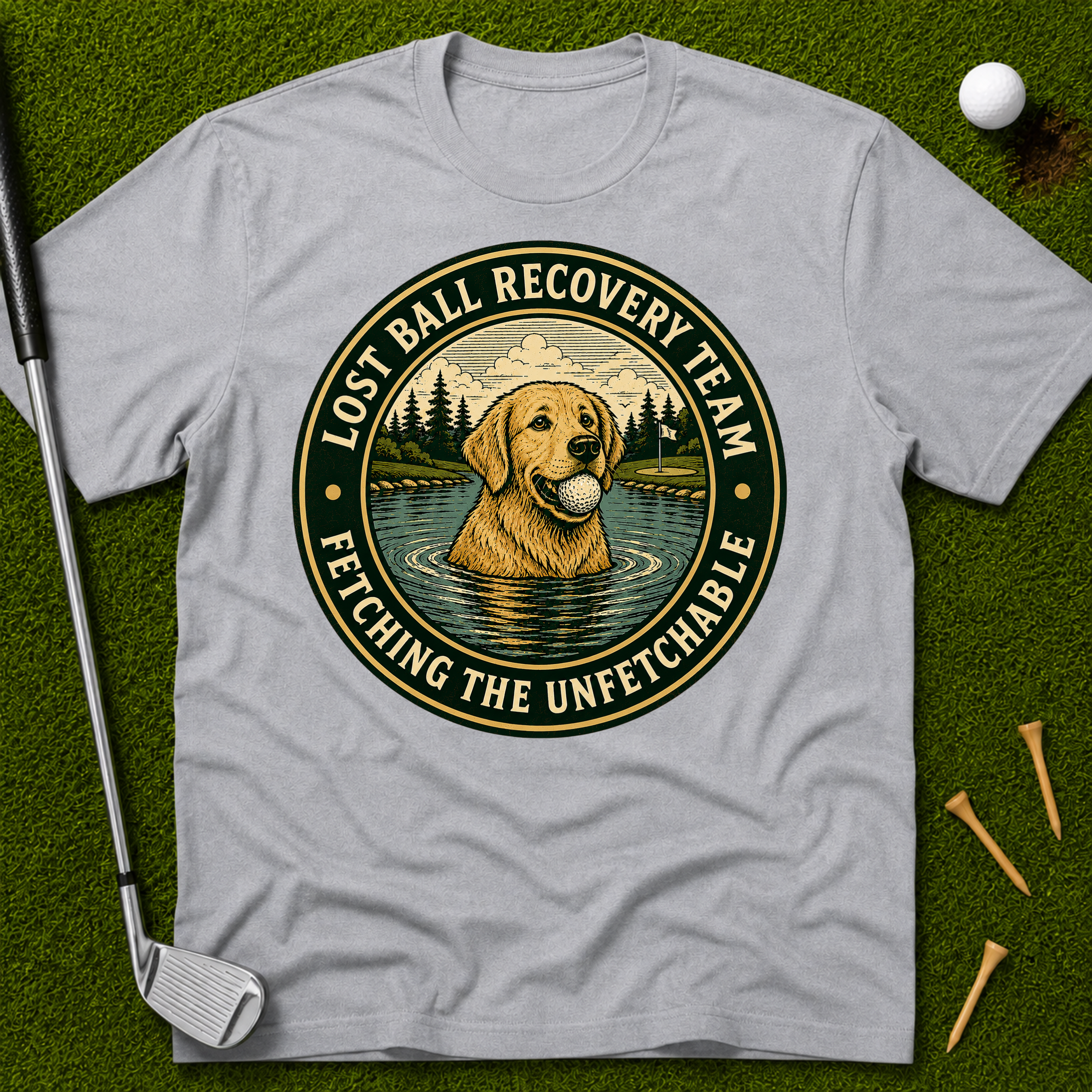 Lost Ball Recovery Team Fetching The Unfetchable T-Shirt