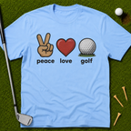 Peace Love Golf T-Shirt