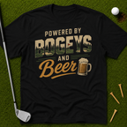 Powered By Bogeys And Beer T-Shirt