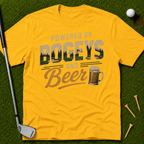 Powered By Bogeys And Beer T-Shirt