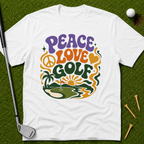 Peace Love Golf Vibes T-Shirt