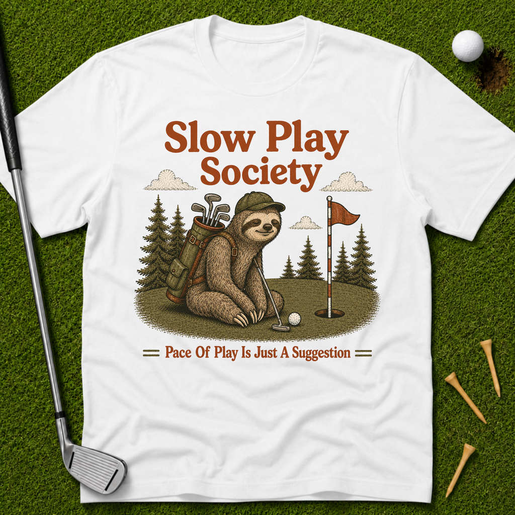 Slow Play Society Sloth T-Shirt