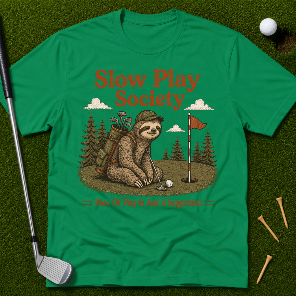 Slow Play Society Sloth T-Shirt