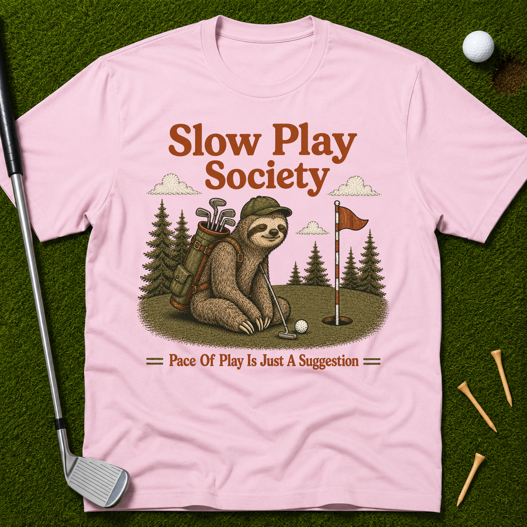 Slow Play Society Sloth T-Shirt