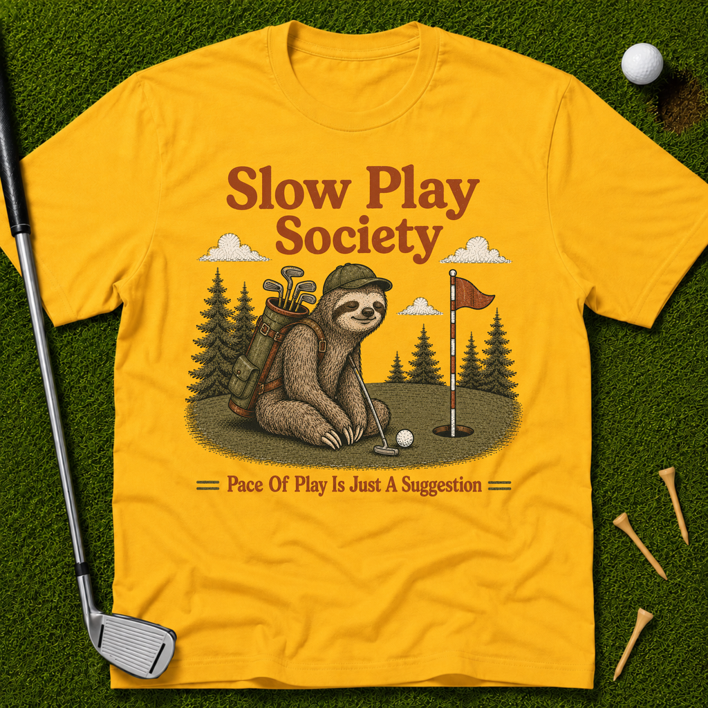 Slow Play Society Sloth T-Shirt