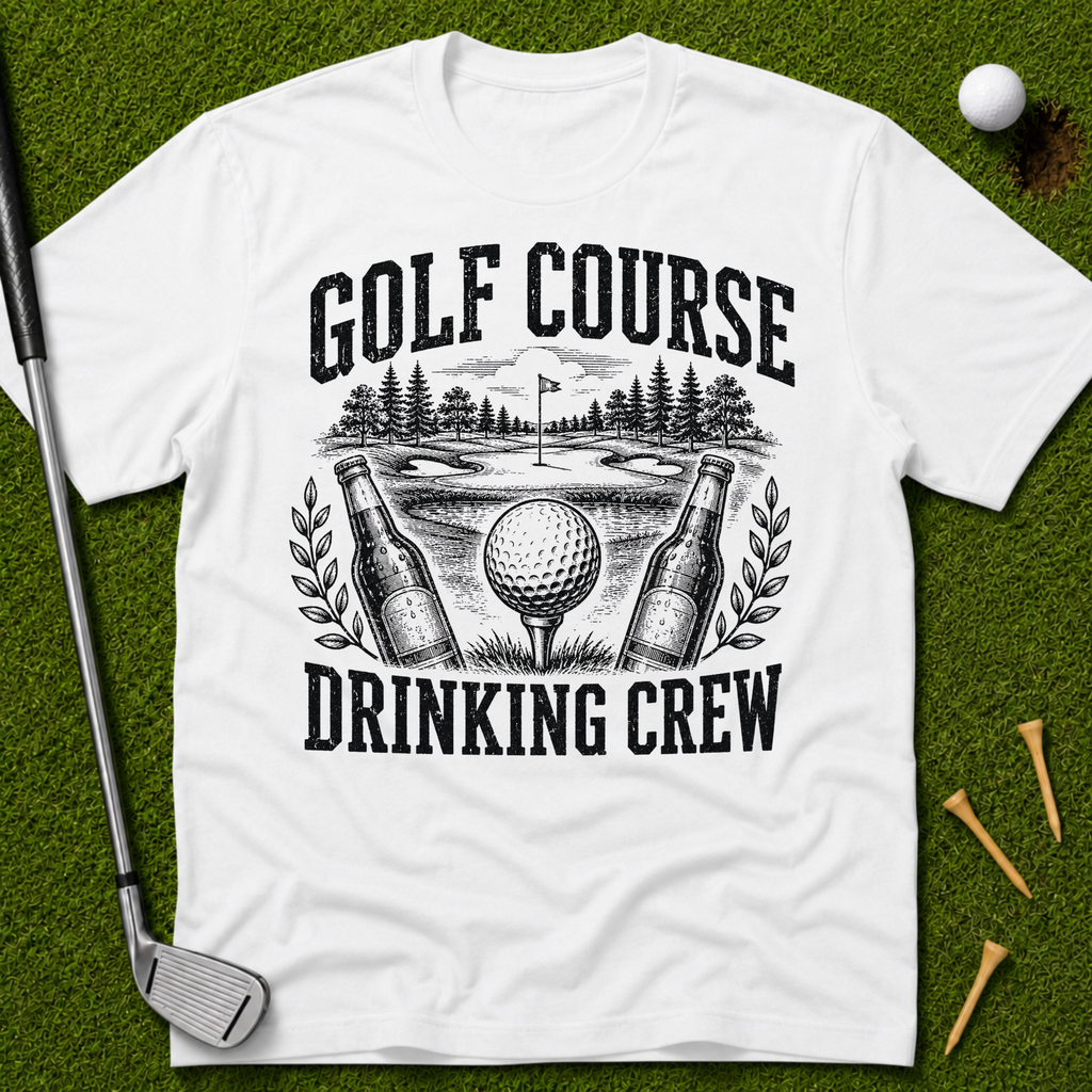 The Golf Course Drinking Crew T-Shirt