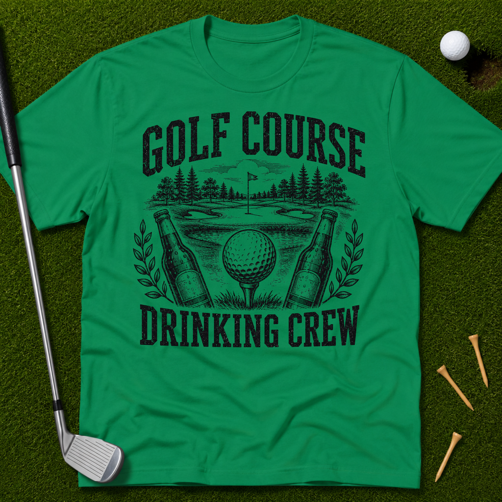 The Golf Course Drinking Crew T-Shirt