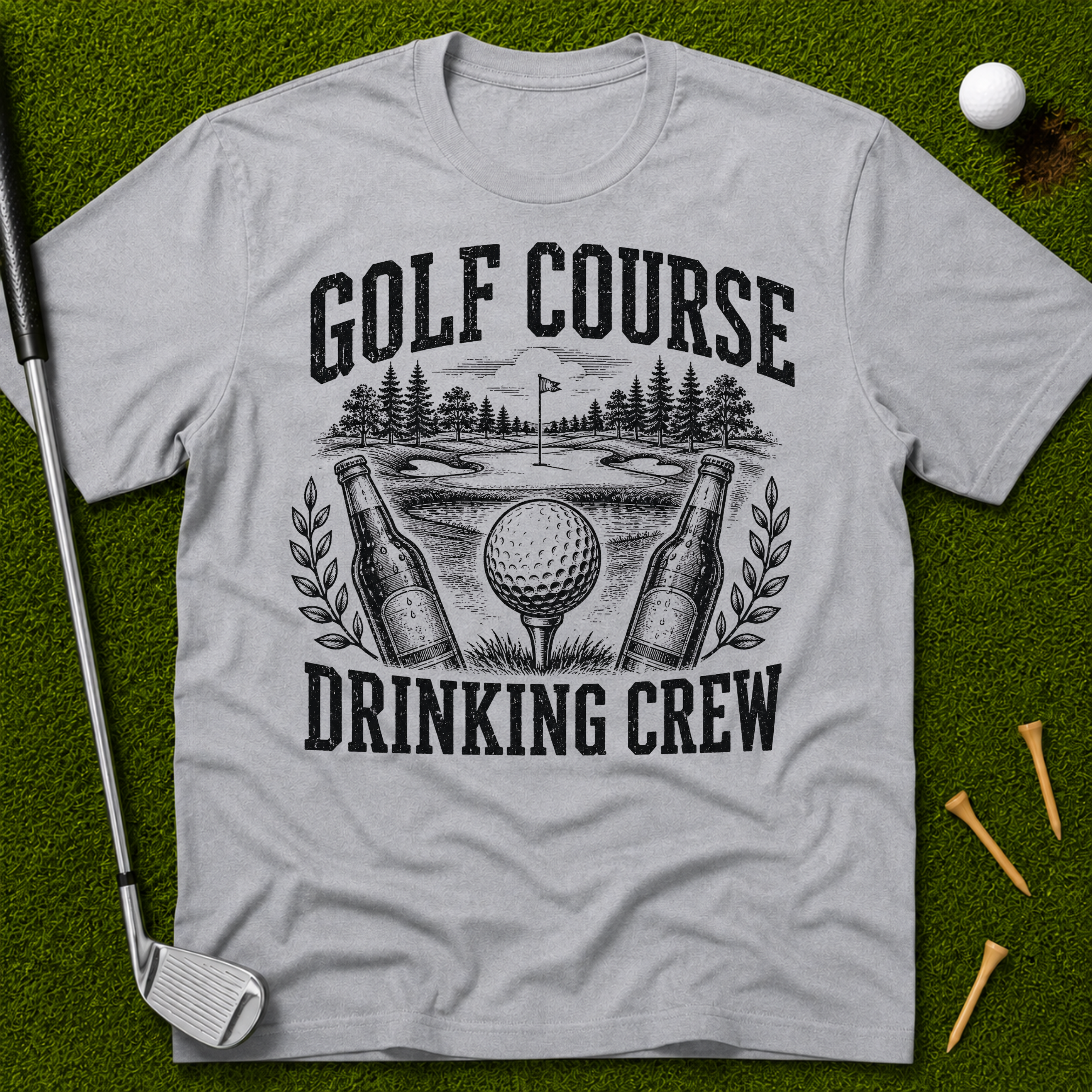 The Golf Course Drinking Crew T-Shirt
