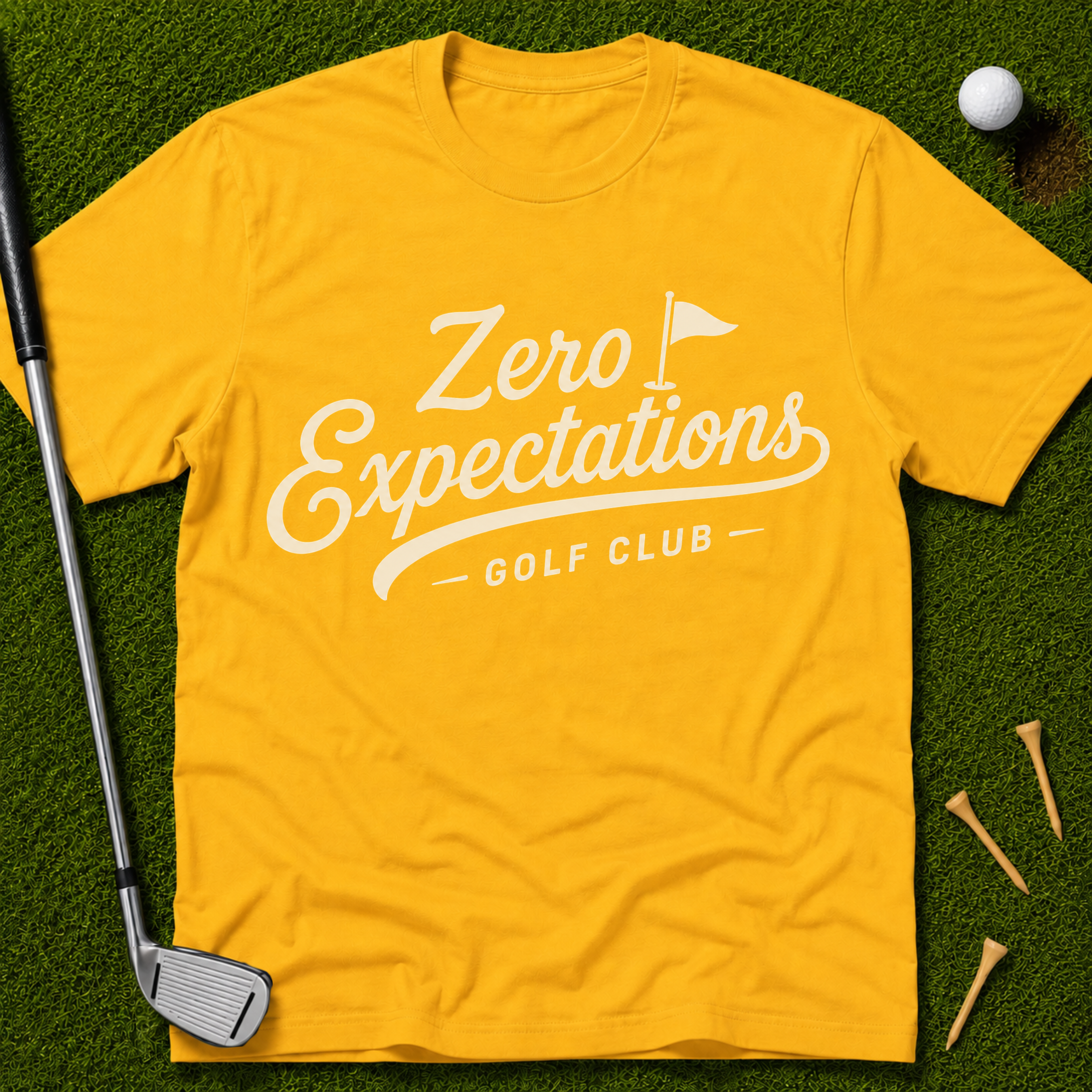 Zero Expectations Golf Club T-Shirt