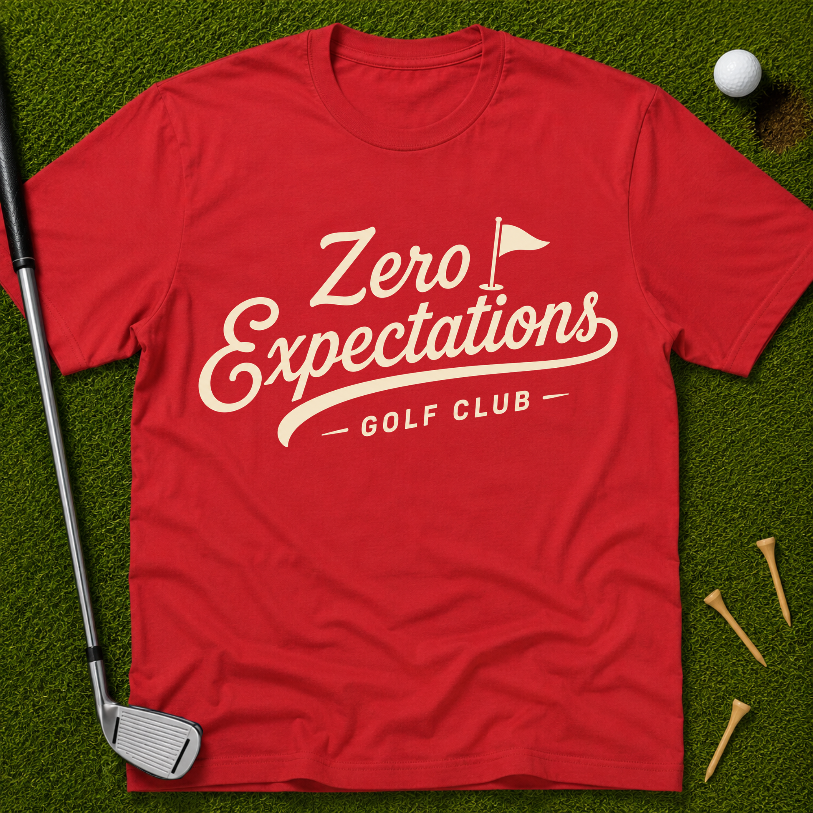Zero Expectations Golf Club T-Shirt
