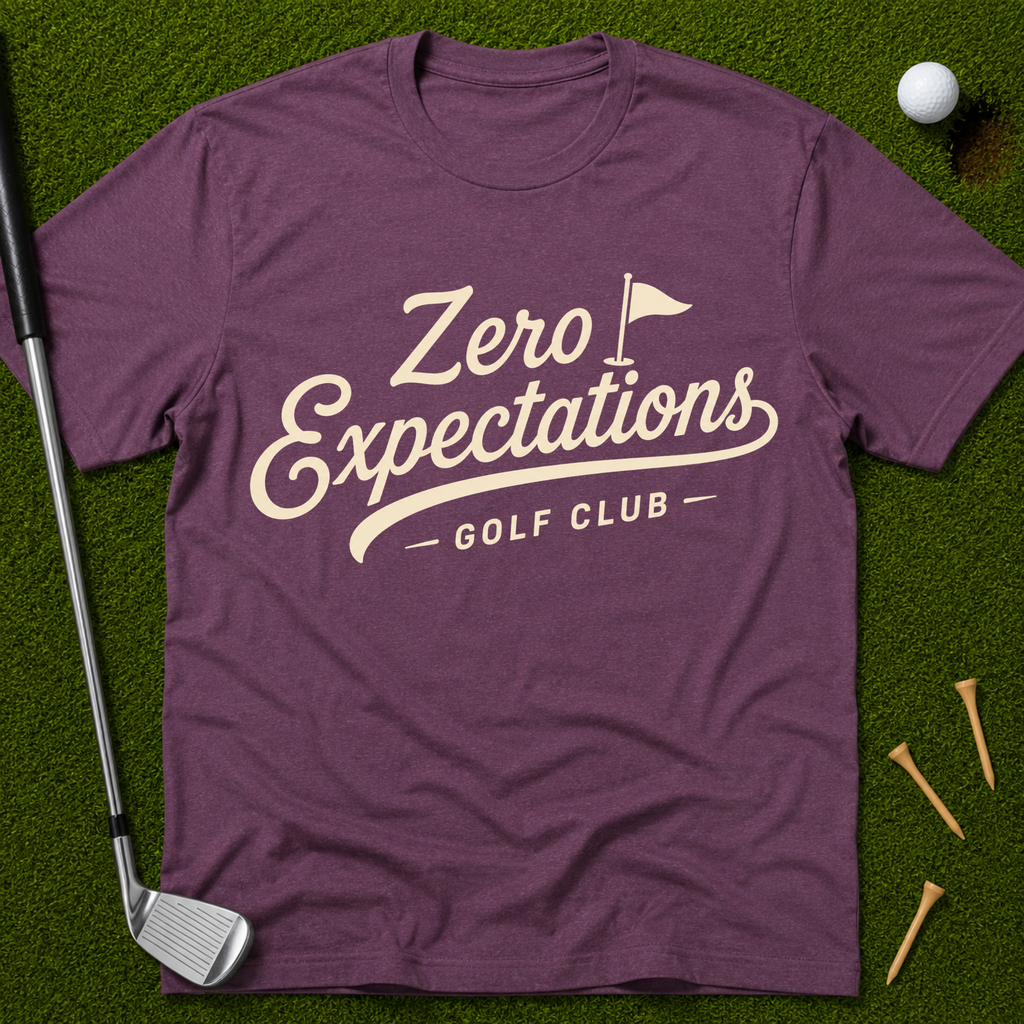 Zero Expectations Golf Club T-Shirt