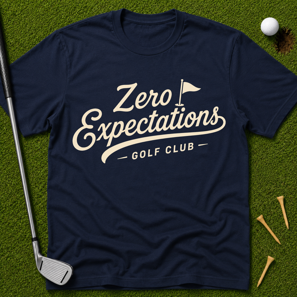 Zero Expectations Golf Club T-Shirt