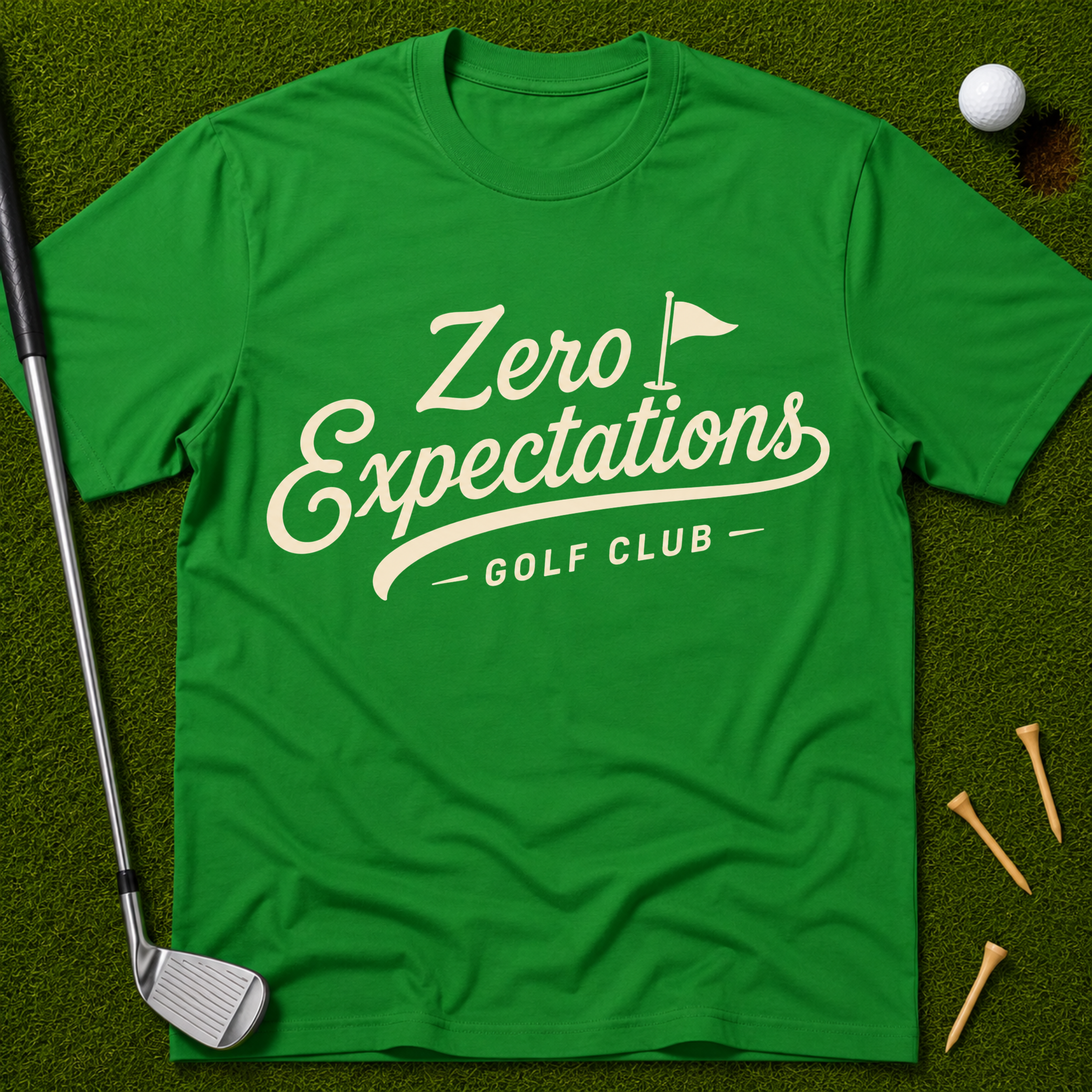 Zero Expectations Golf Club T-Shirt