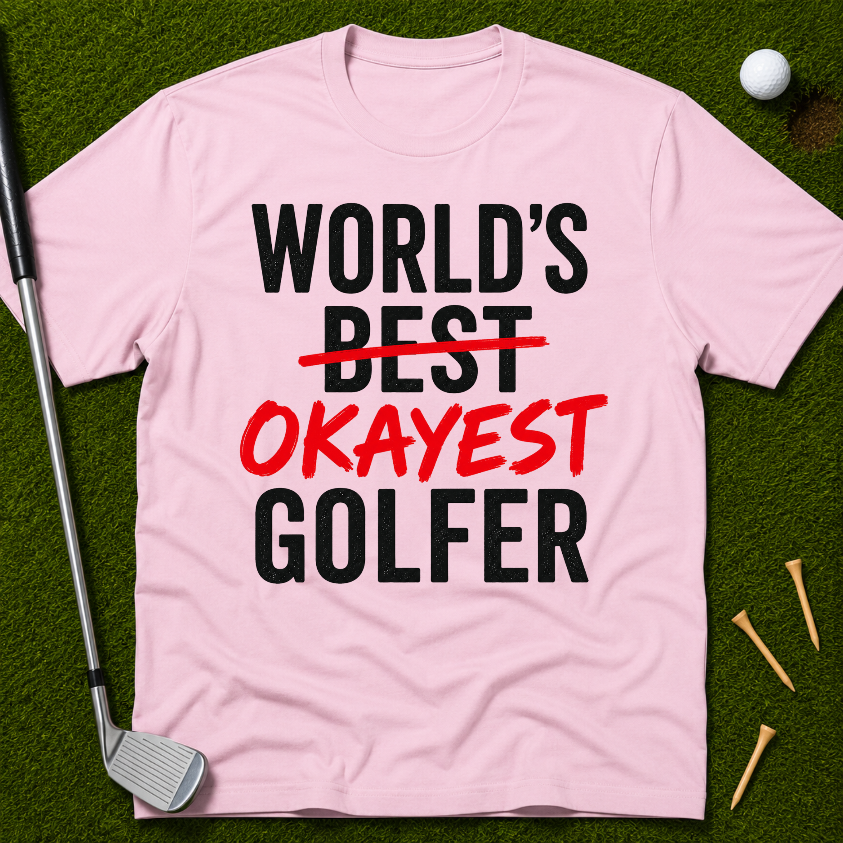 World's Okayest Golfer T-Shirt