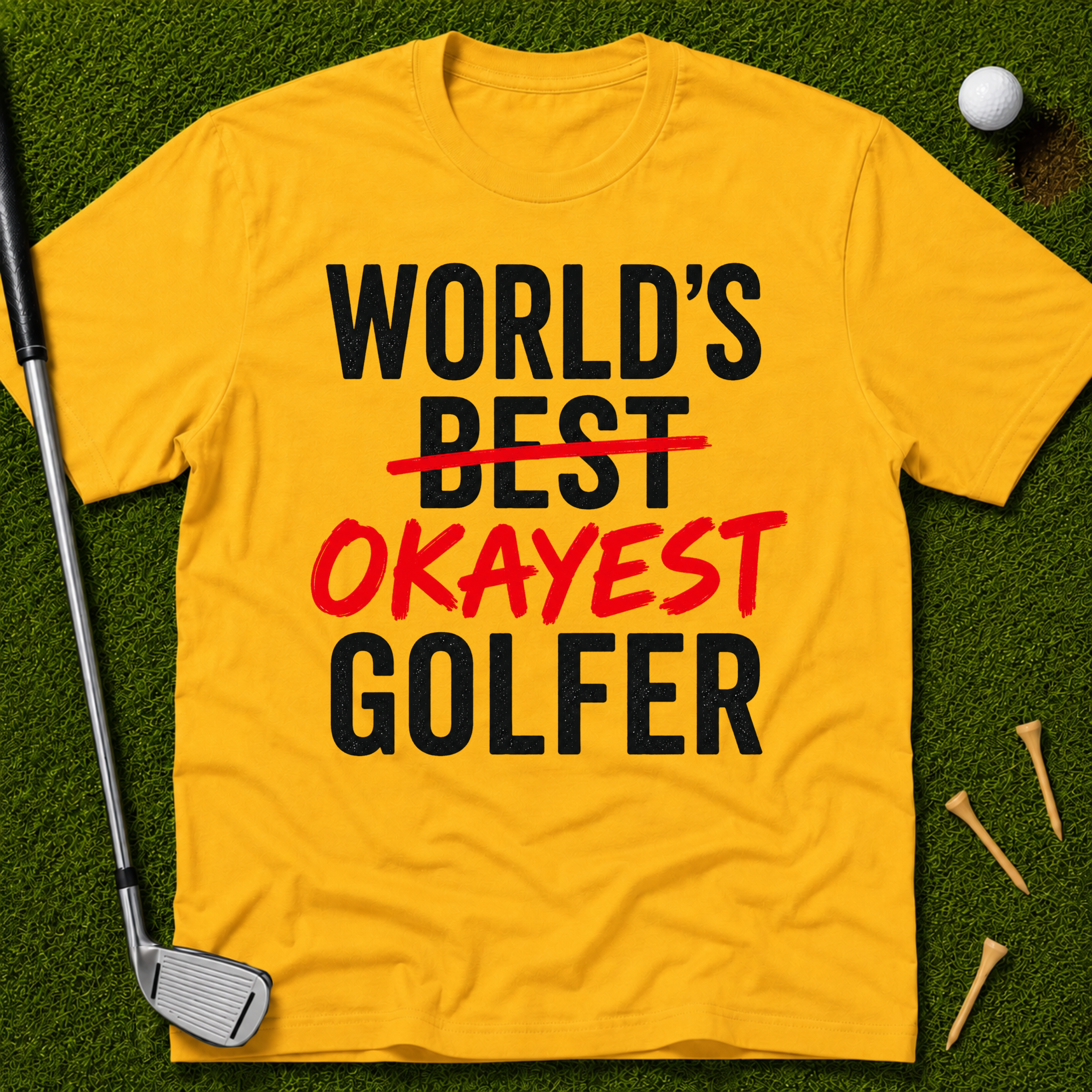 World's Okayest Golfer T-Shirt