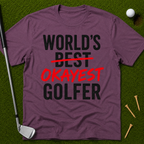 World's Okayest Golfer T-Shirt