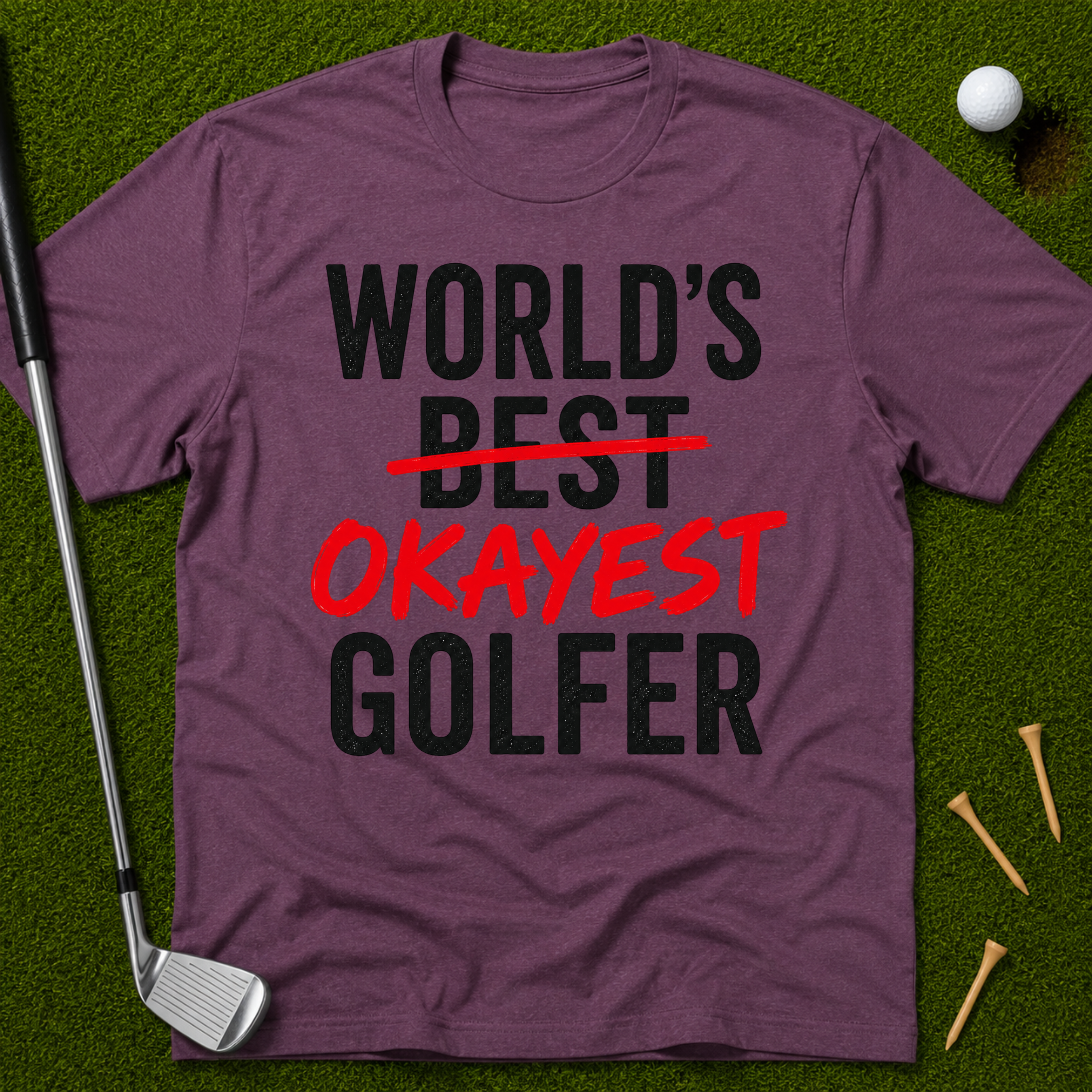 World's Okayest Golfer T-Shirt