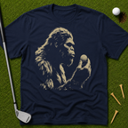 Bigfoot Holding A Golf Ball T-Shirt