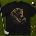 Bear Holding A Golf Ball T-Shirt