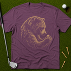 Bear Holding A Golf Ball T-Shirt