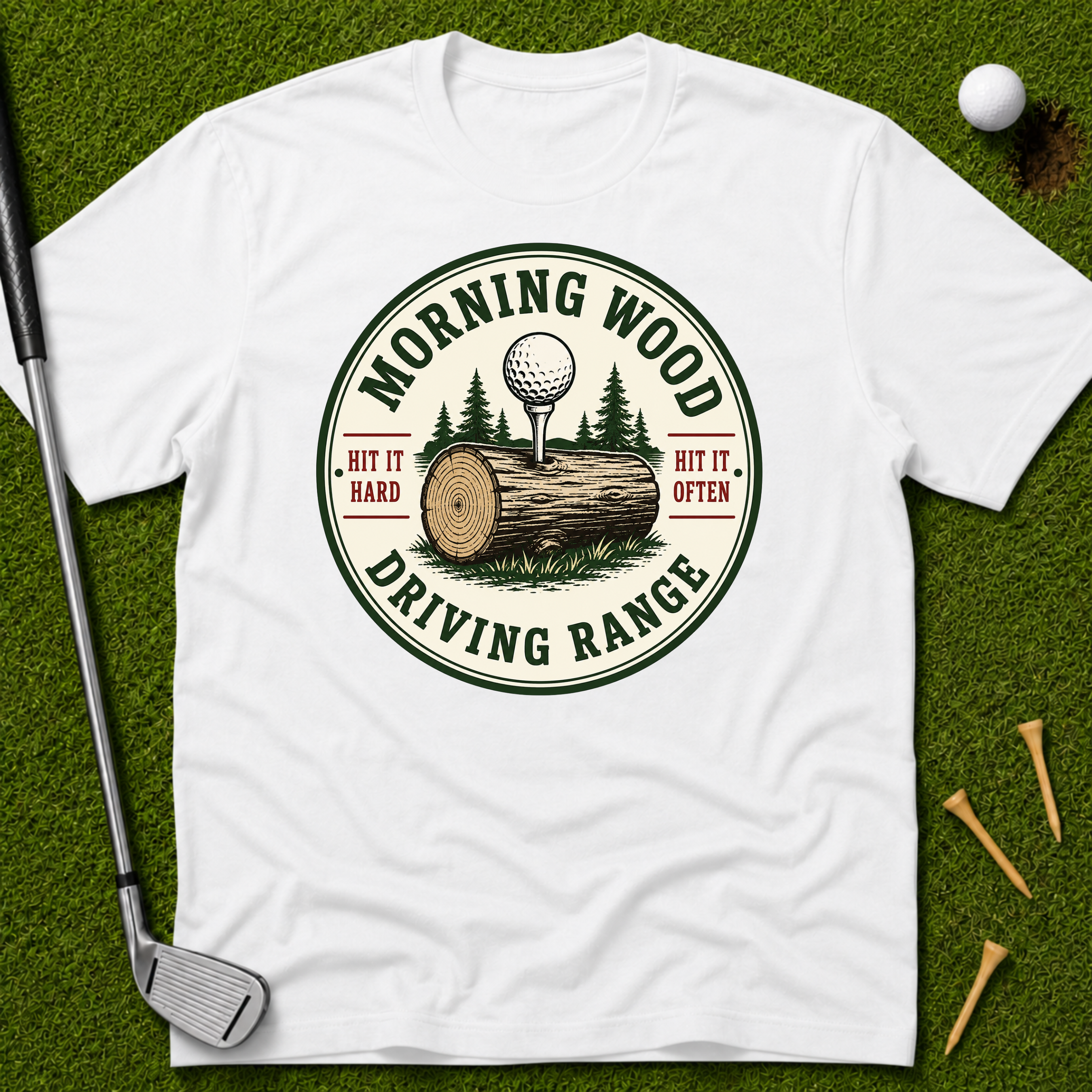 Morning Wood Driving Range T-Shirt