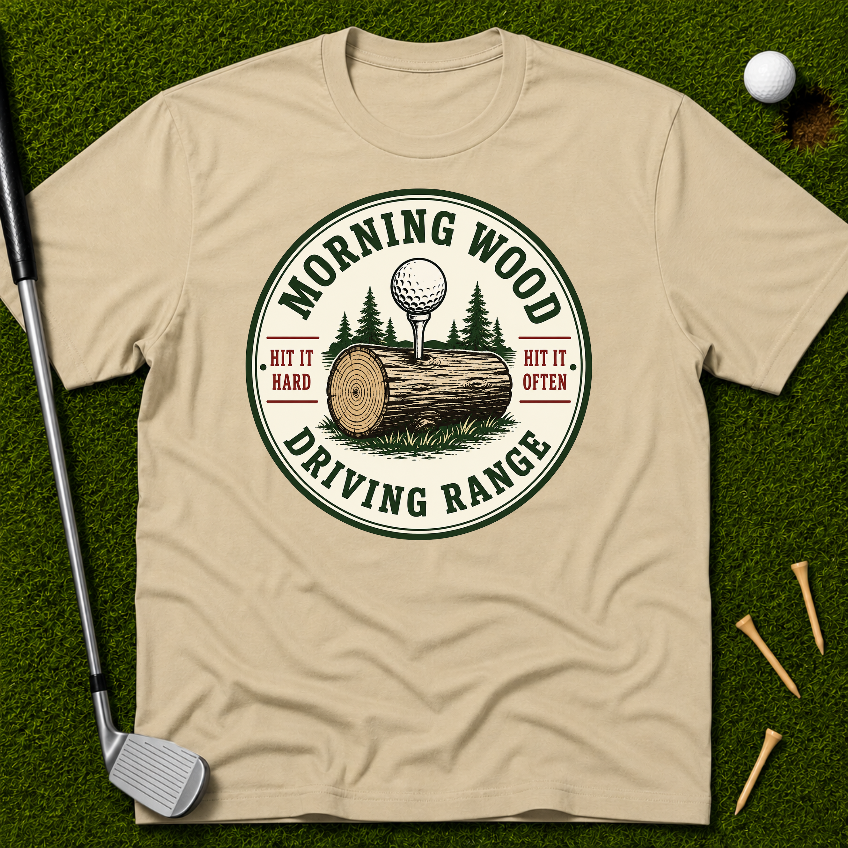 Morning Wood Driving Range T-Shirt