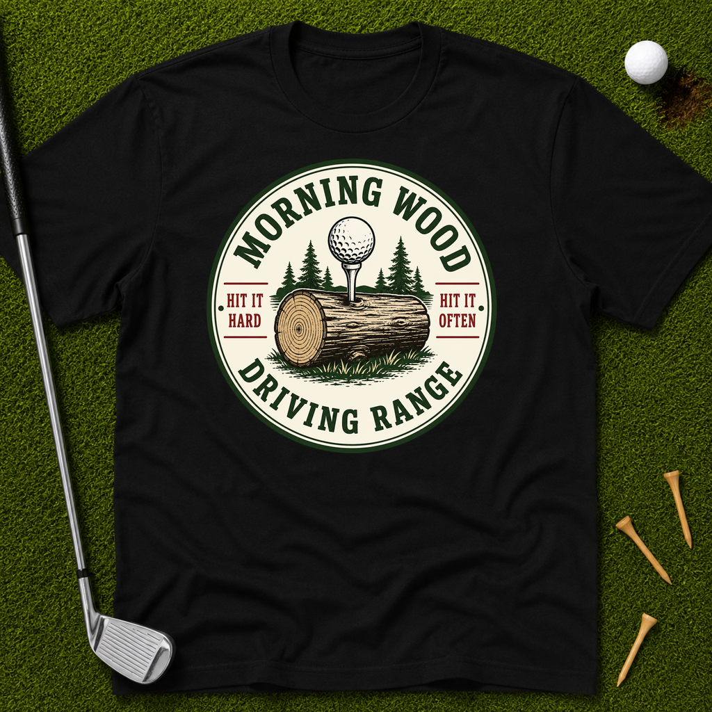 Morning Wood Driving Range T-Shirt
