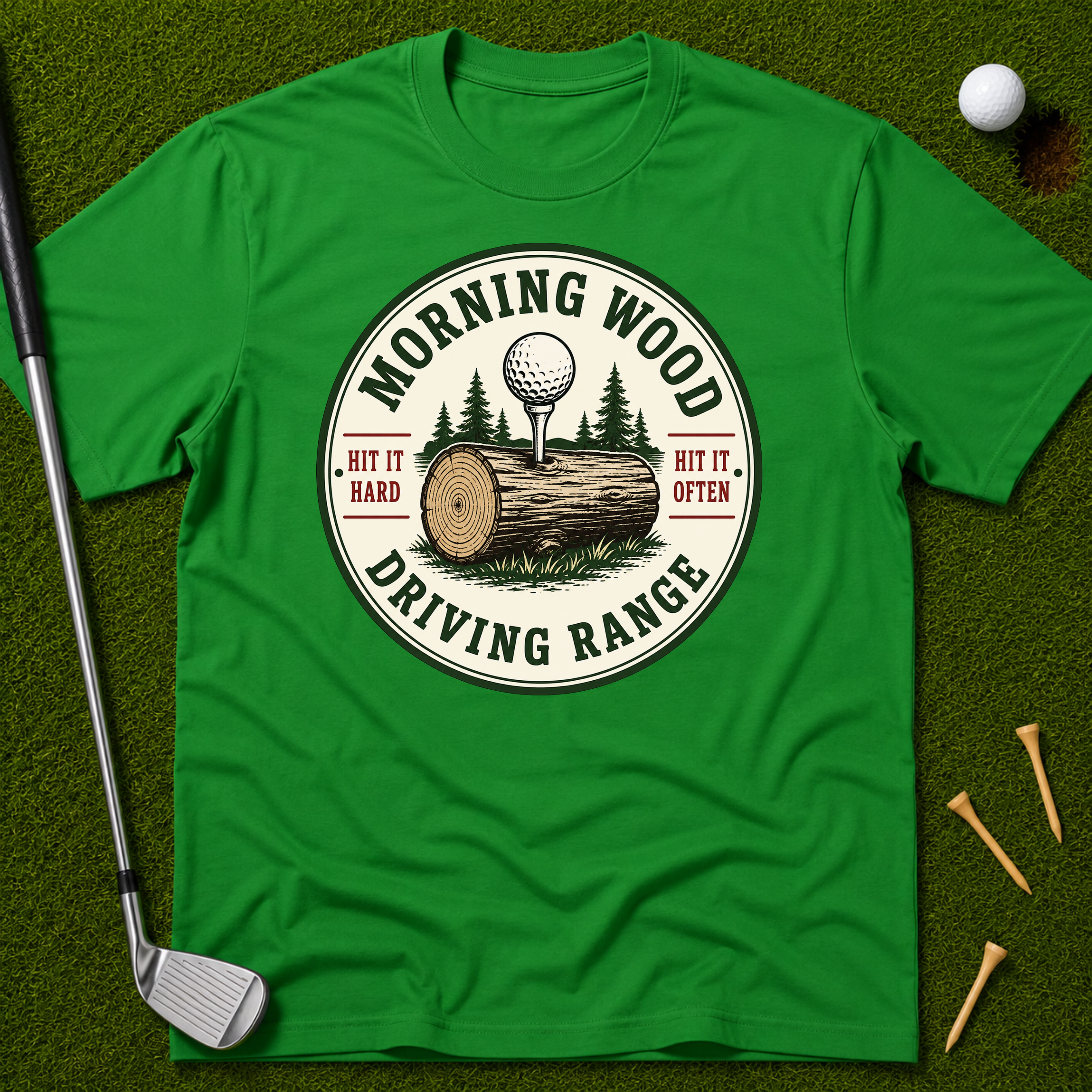 Morning Wood Driving Range T-Shirt
