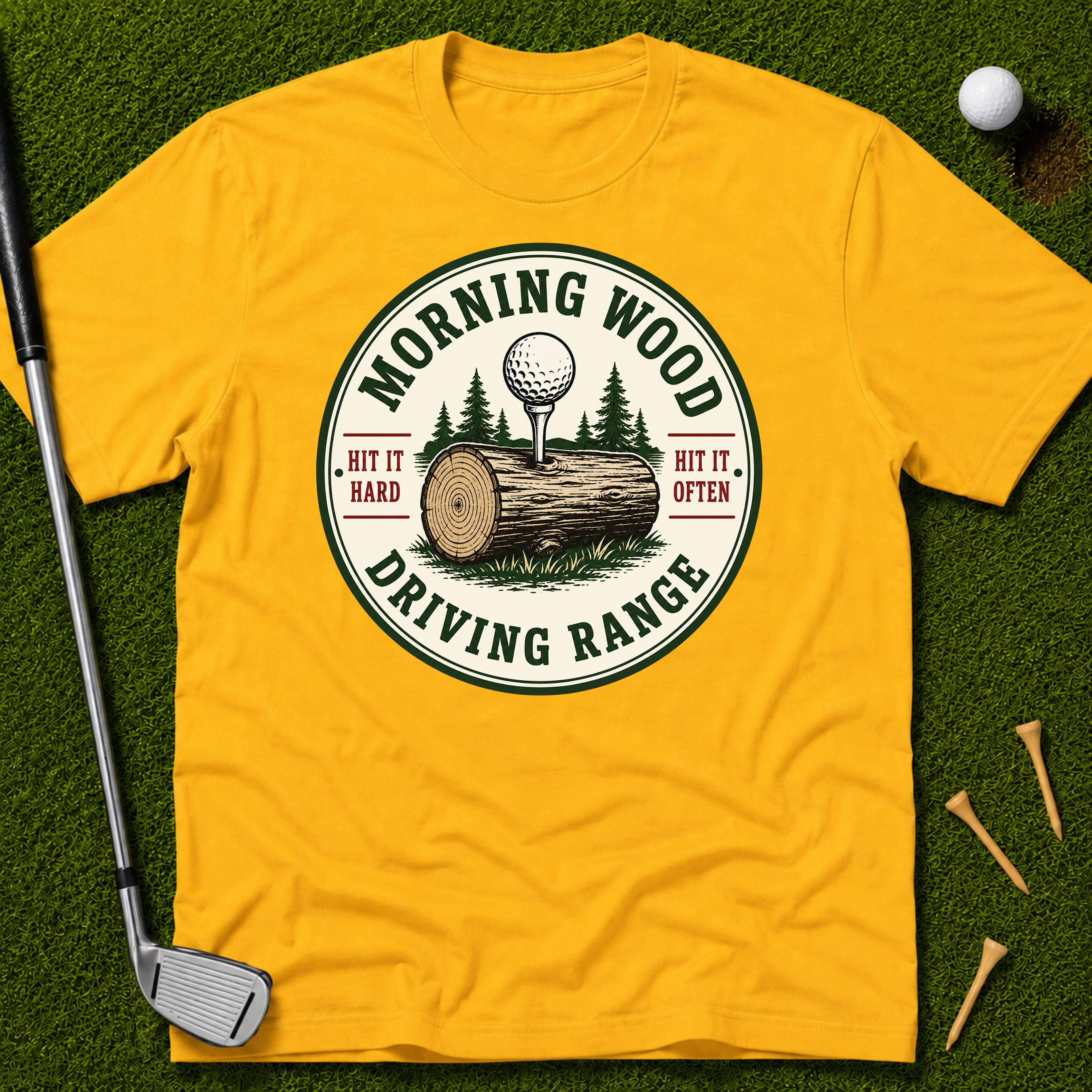 Morning Wood Driving Range T-Shirt