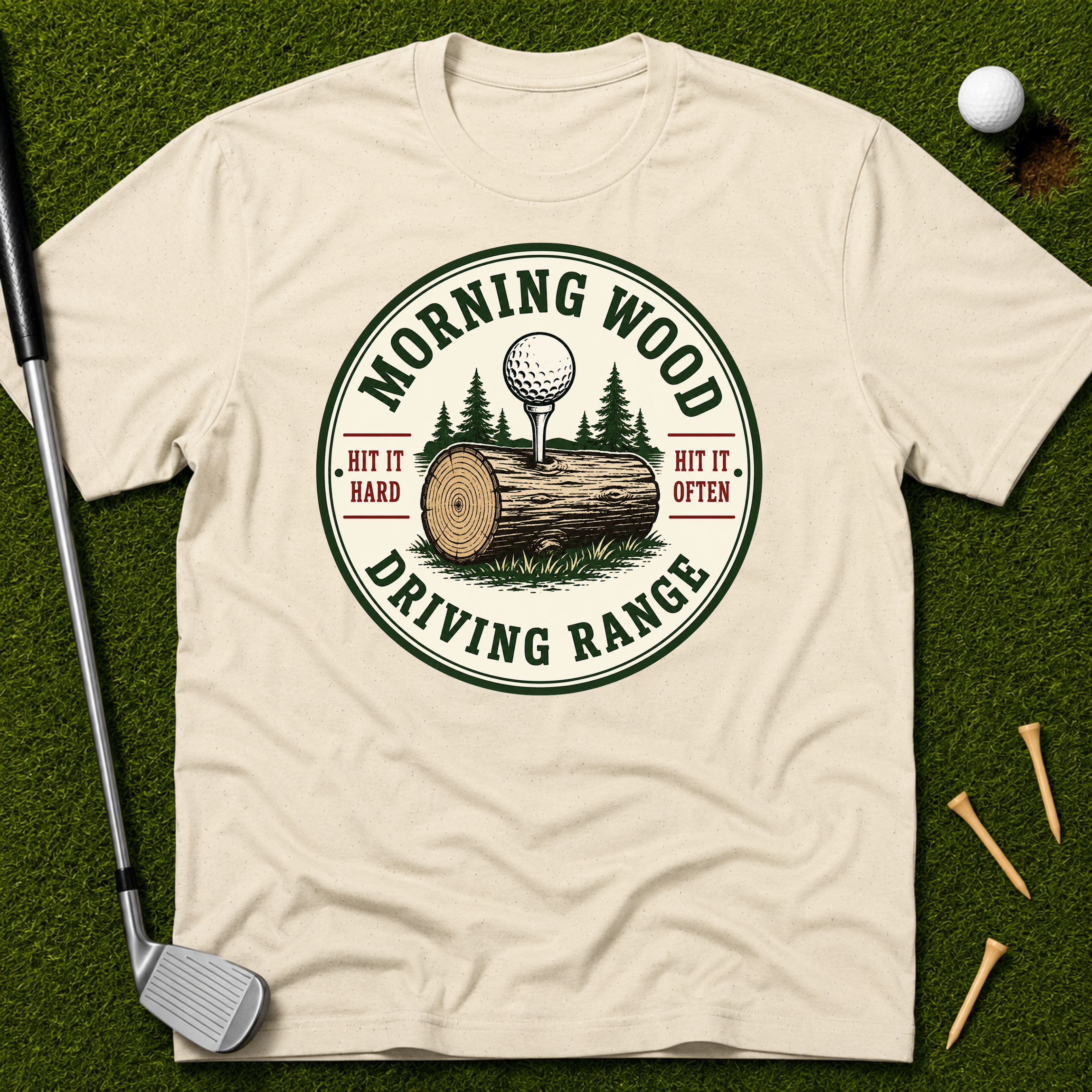 Morning Wood Driving Range T-Shirt