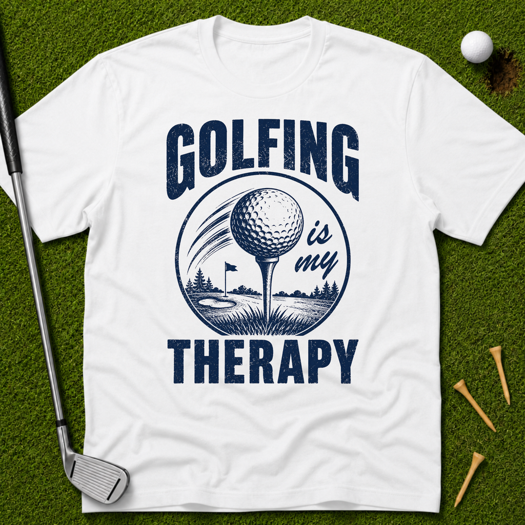 Golfing Is My Therapy T-Shirt