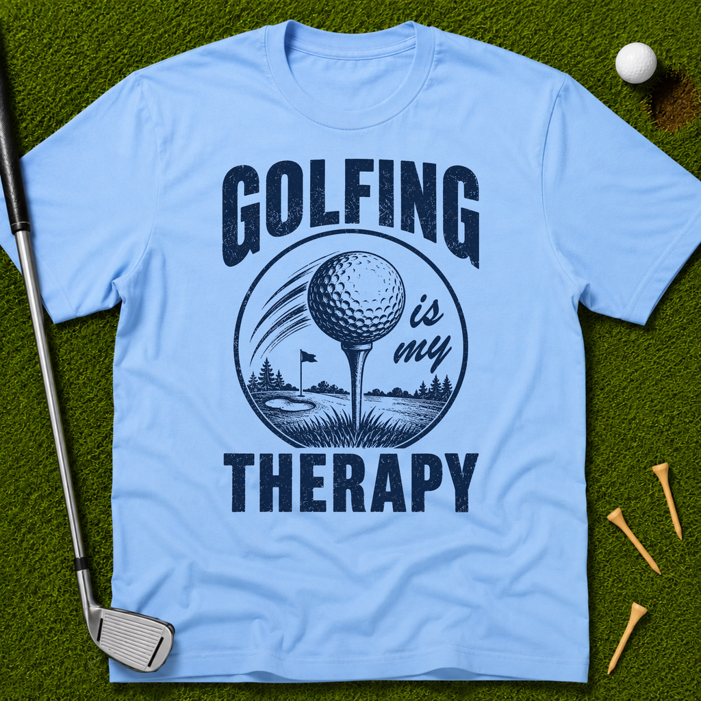 Golfing Is My Therapy T-Shirt