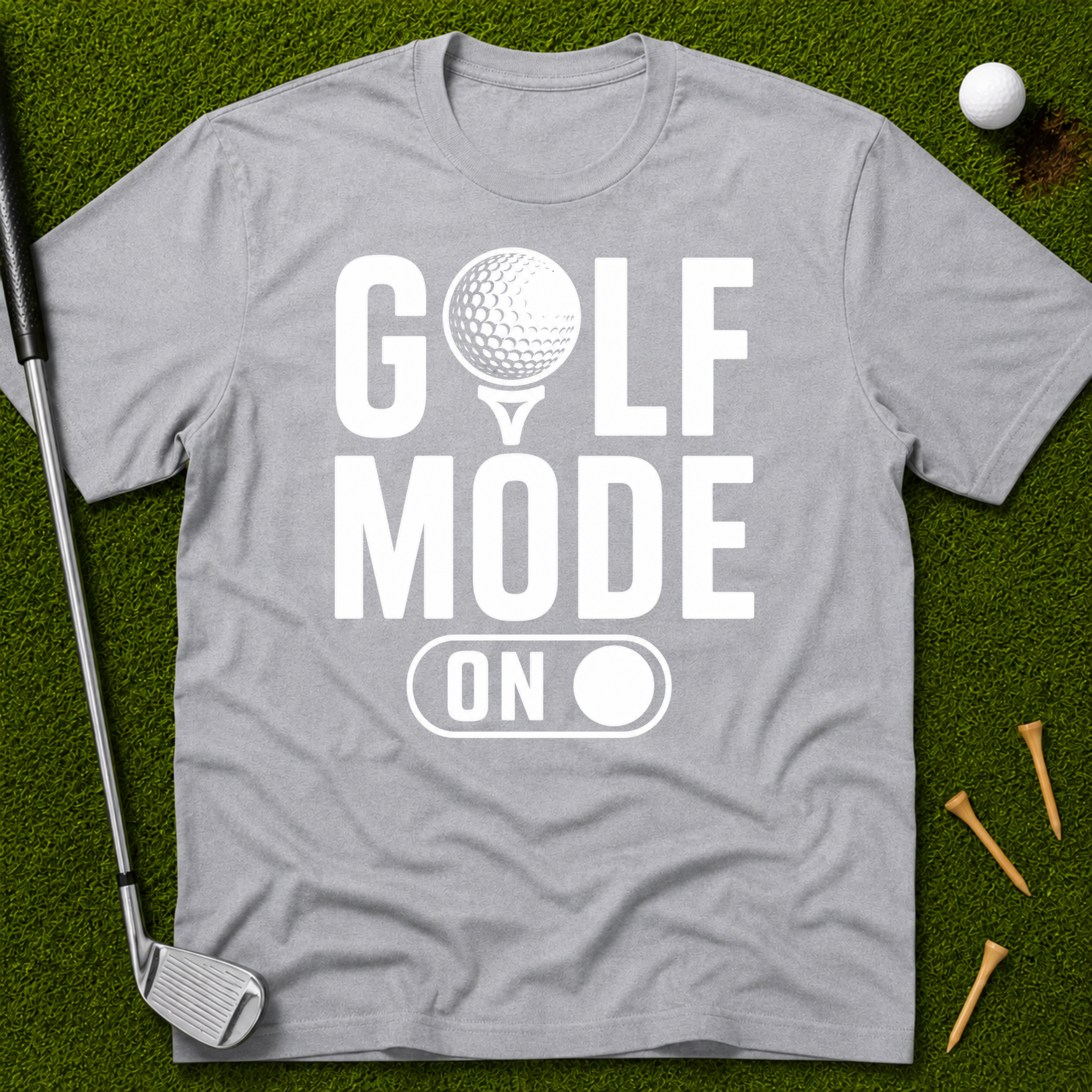 Golf Mode On T-Shirt
