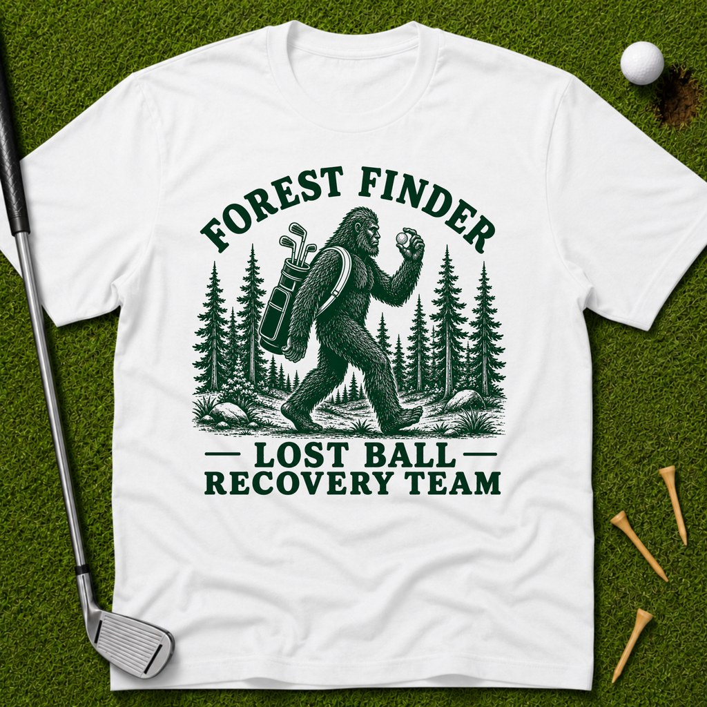 Forest Finder Lost Ball Recovery Team T-Shirt