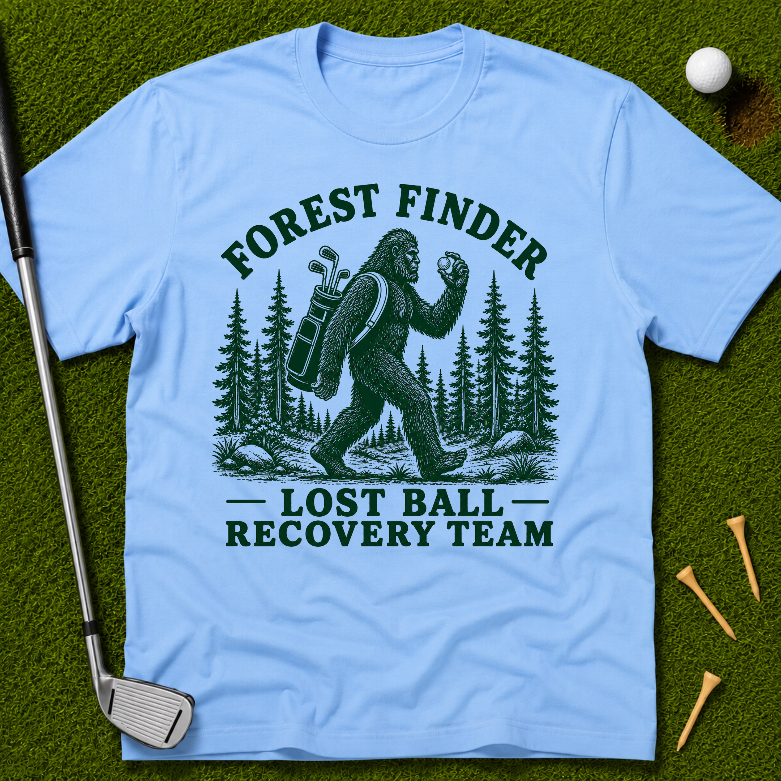 Forest Finder Lost Ball Recovery Team T-Shirt