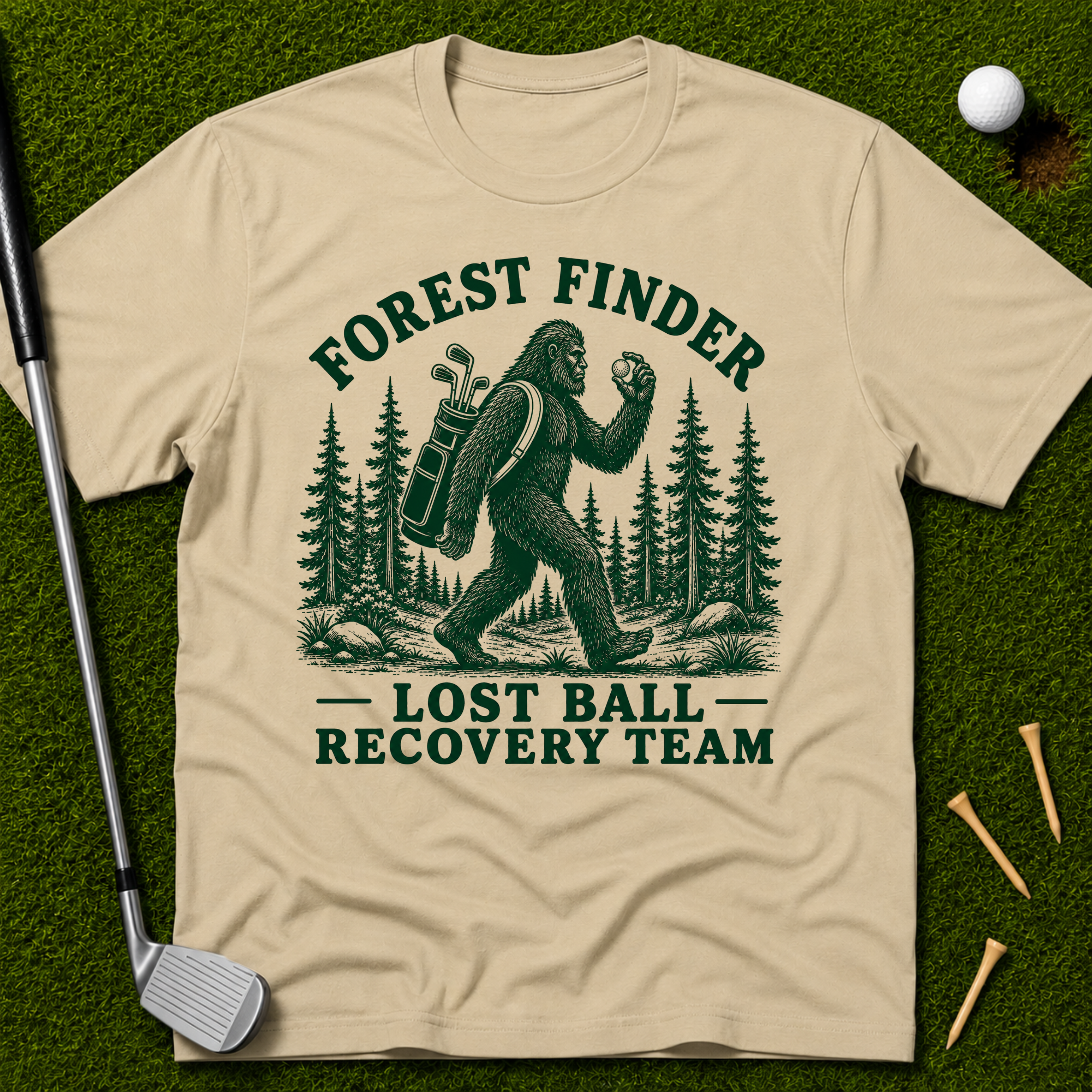 Forest Finder Lost Ball Recovery Team T-Shirt