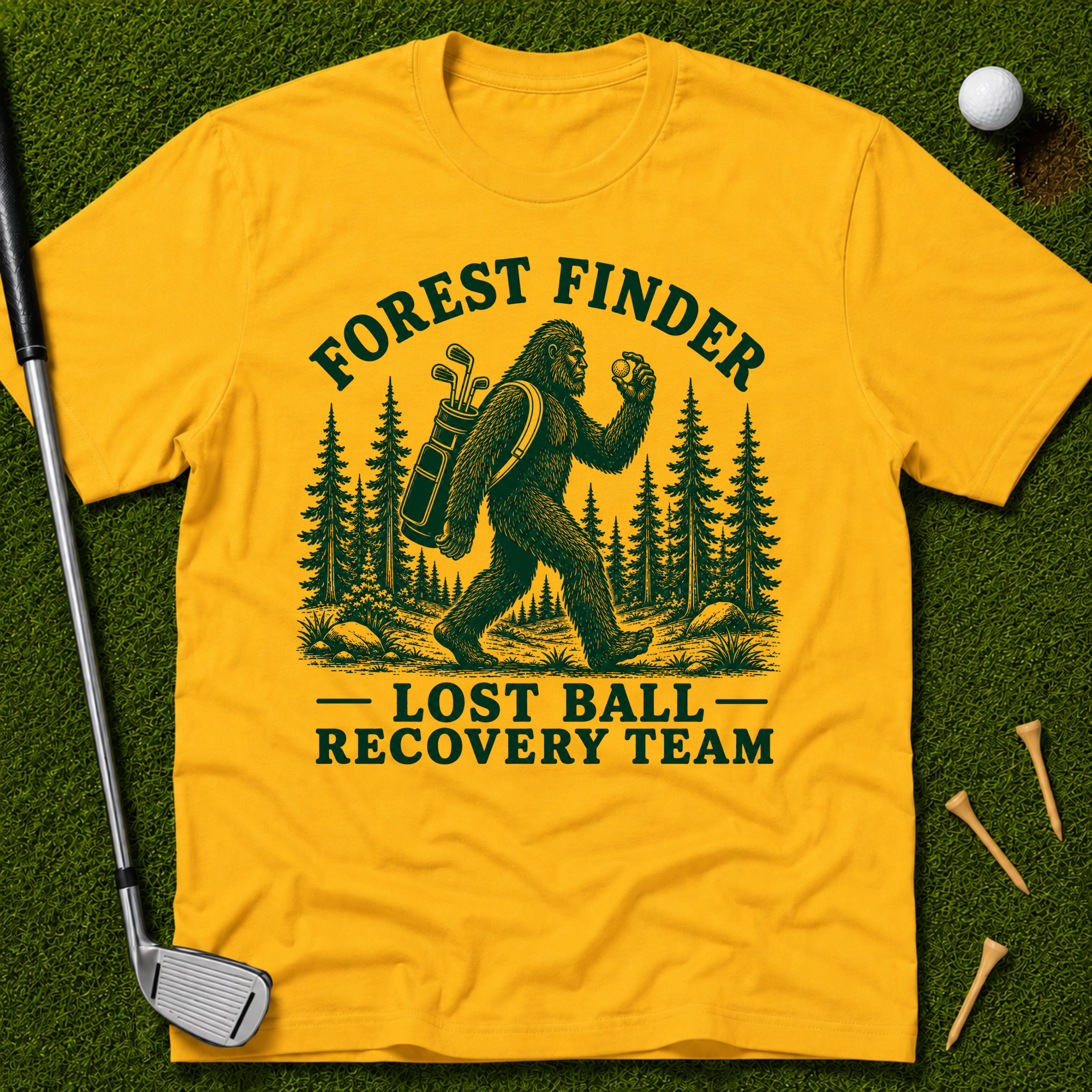 Forest Finder Lost Ball Recovery Team T-Shirt