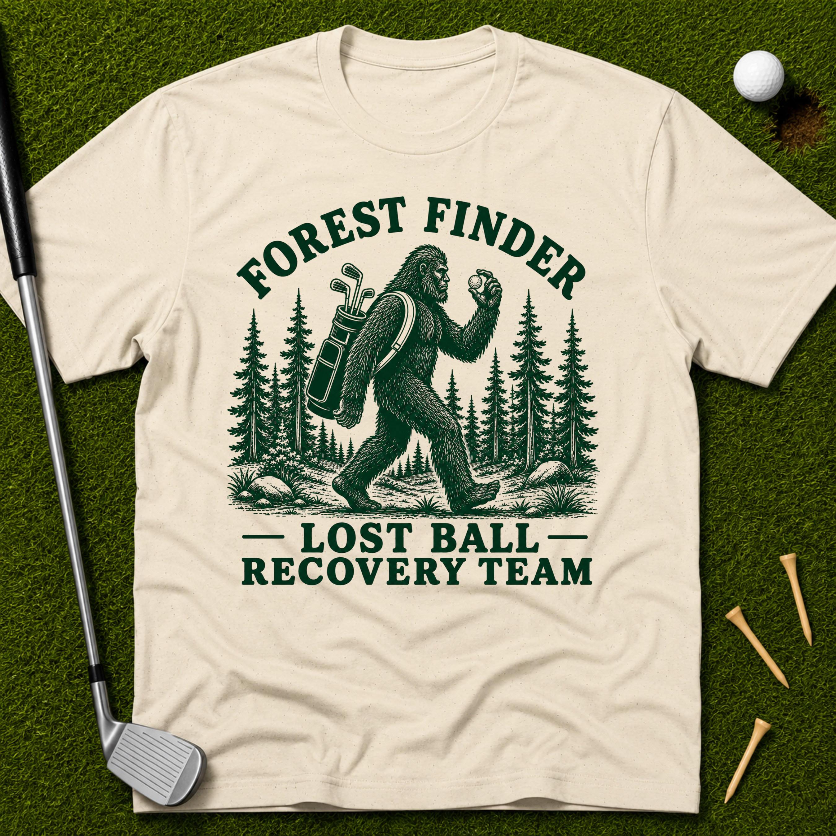 Forest Finder Lost Ball Recovery Team T-Shirt